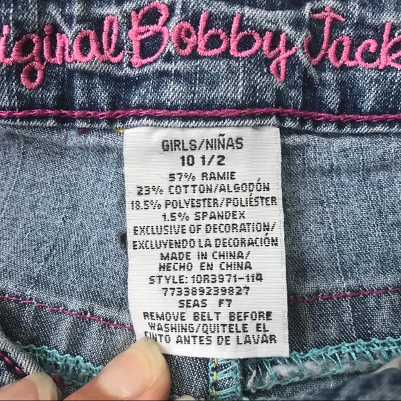 Vintage Bobby Jack Monkey Capri Denim Jeans - Picture 11 of 12